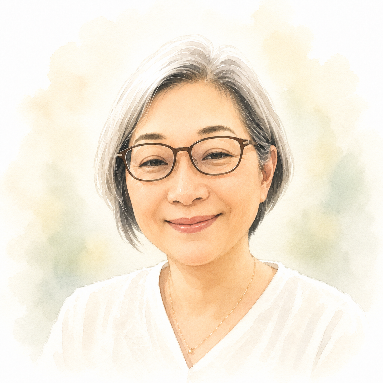会員サポート担当の似顔絵